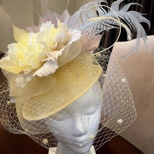 SOLD***Brand New Custom made Derby Fascinator on headband